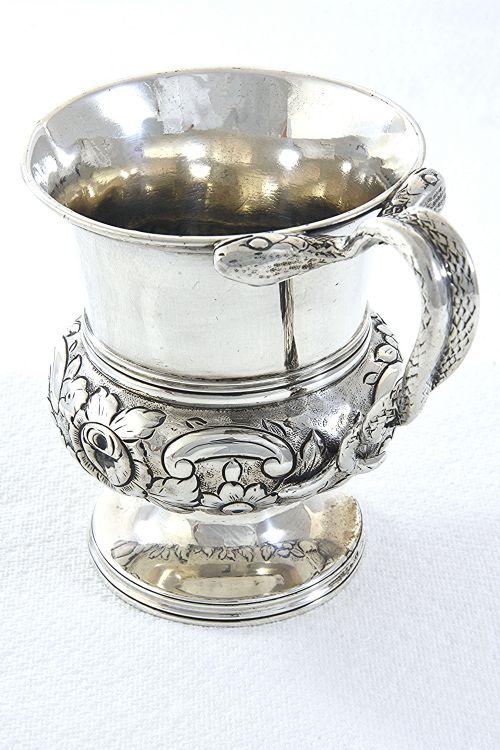 George III Silver Christening Mug 1819