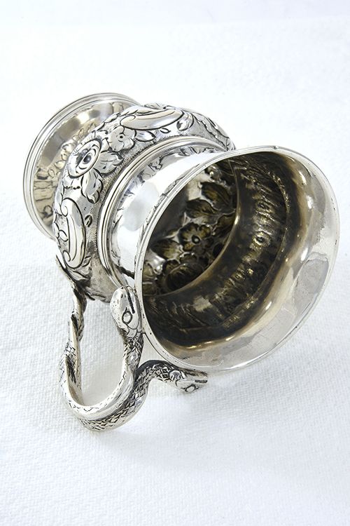 fig 2. George III Silver Christening Mug 1819