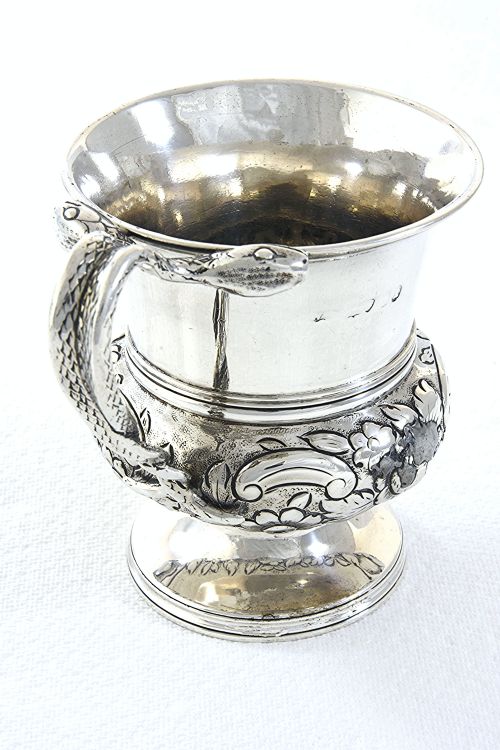 fig 4. George III Silver Christening Mug 1819