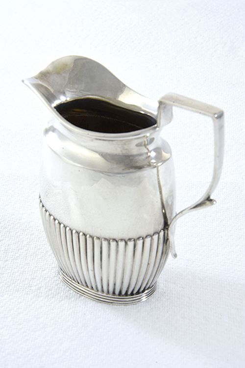 fig 1. Victorian Silver Cream Jug 1890
