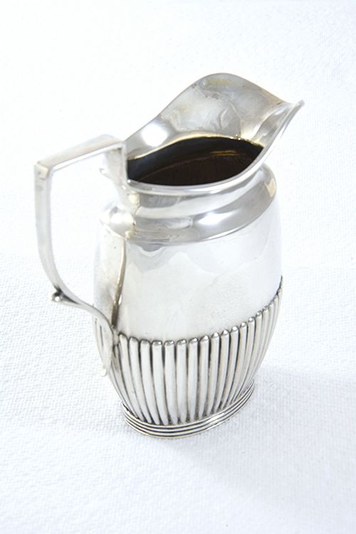 fig 2. Victorian Silver Cream Jug 1890