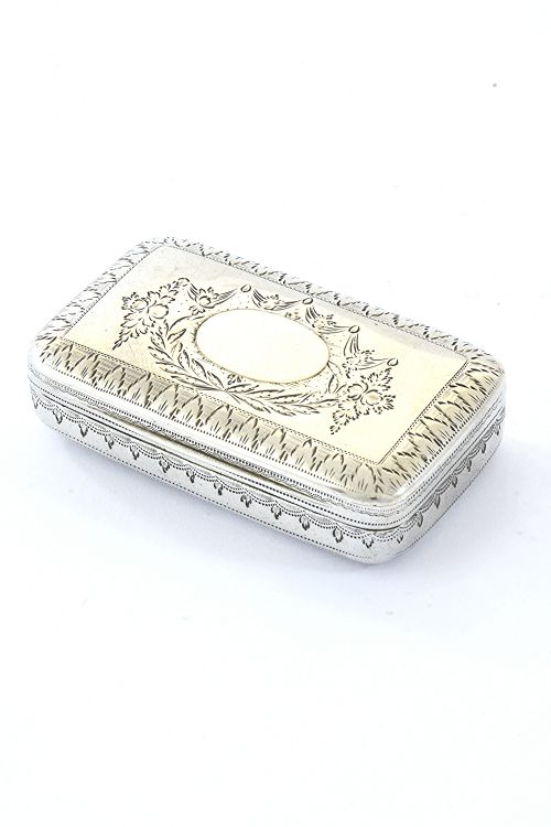 George III Silver Snuff Box 1801