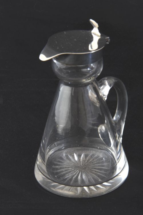 Edwardian Silver Mounted Whisky Noggin 1908
