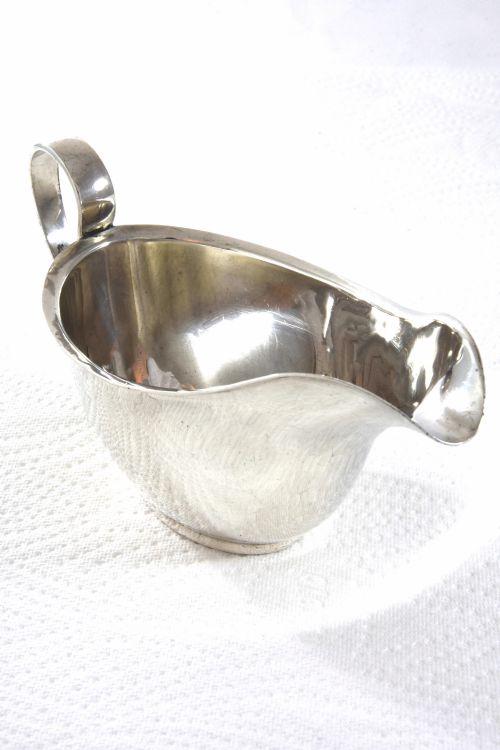 fig 3. Sterling Silver Sauce Boat 1936