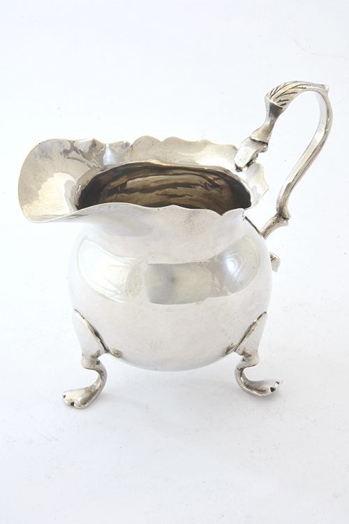 Edwardian Silver Cream Jug - Chester 1907
