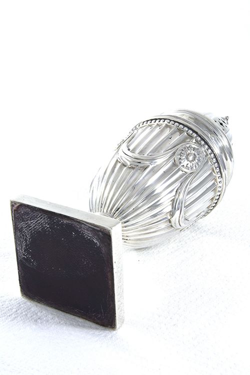 fig 3. Large Edwardian Silver Sugar Shaker 1901