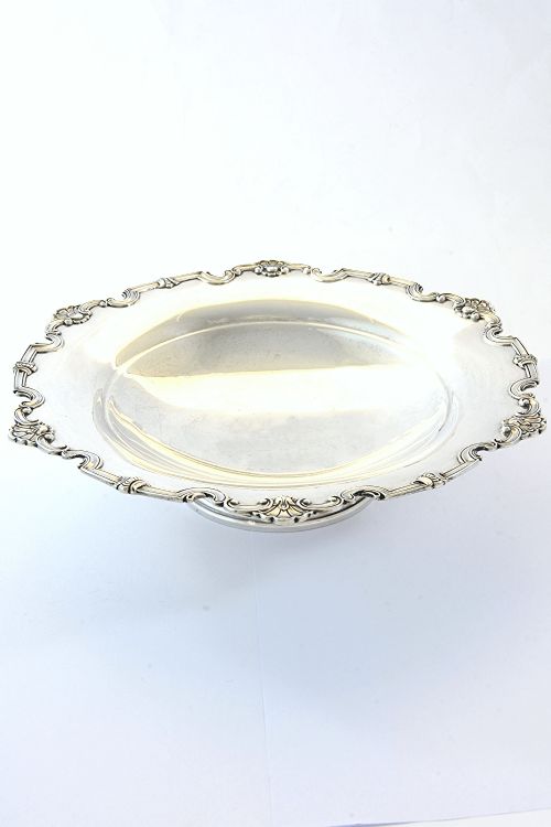 fig 1. George V Silver Pedestal Bowl – Mappin & Webb - 1935