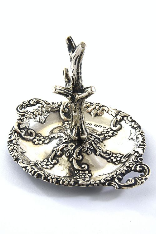 Victorian Silver Ring Tree 1901