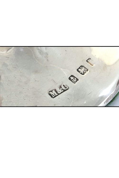 fig 4. Edwardian Silver Trumpet Vase 1907