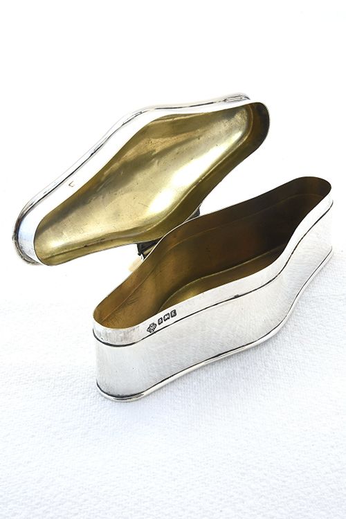 fig 3. Edwardian Silver Trinket Box 1906