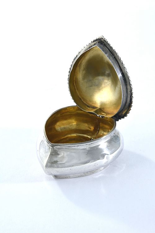 Victorian Silver Heart-shaped Pill / Ring Box – Chester 1899