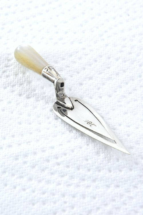 Victorian Silver Bookmark (Trowel) 1893