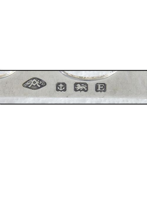 fig 3. George V Silver Toast Rack (6 Slice) 1929