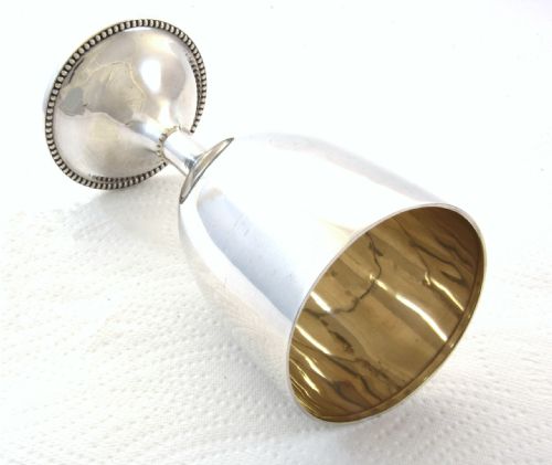 fig 2. George V Silver Goblet 1912
