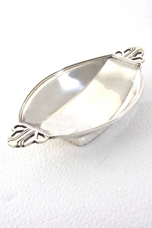 Art Deco Silver Trinket Dish 1933