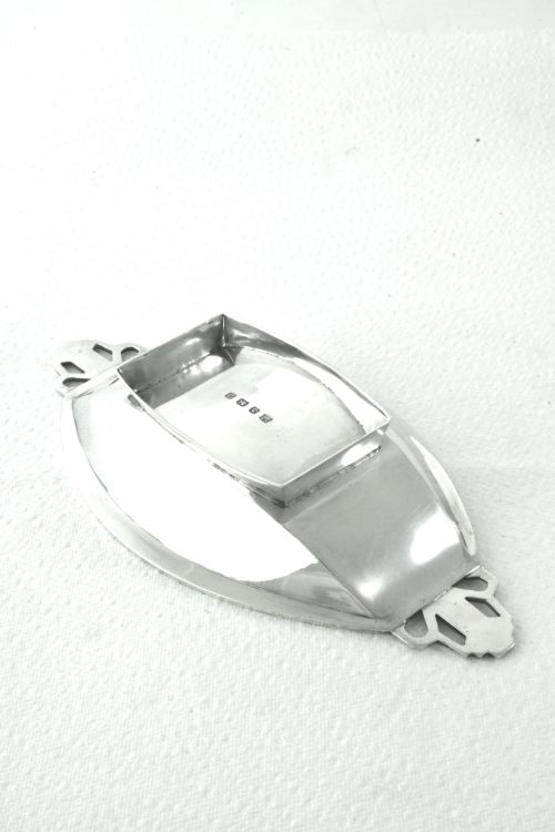 fig 2. Art Deco Silver Trinket Dish 1933