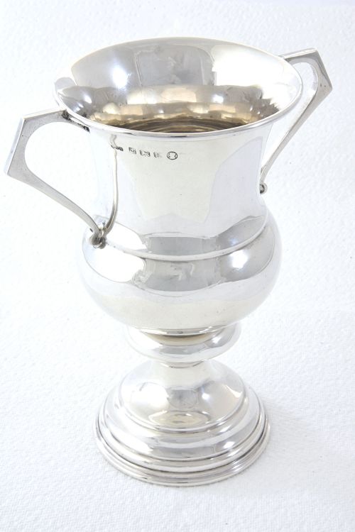 fig 1. Sterling Silver Trophy Cup 1934