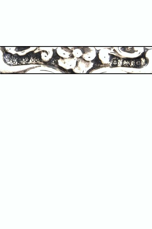 fig 3. Pair of Edwardian Silver Bonbon Dishes 1902