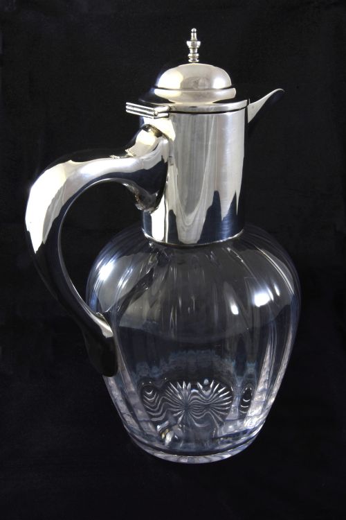 fig 2. George V Silver Mounted Claret Jug 1912