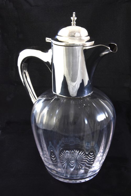 fig 3. George V Silver Mounted Claret Jug 1912