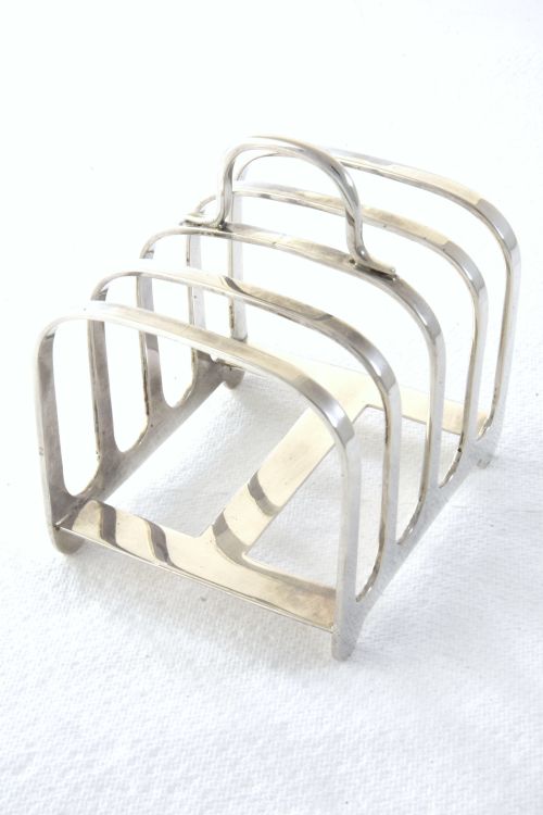 Edwardian Silver Toast Rack (4 Slice) – Chester 1909