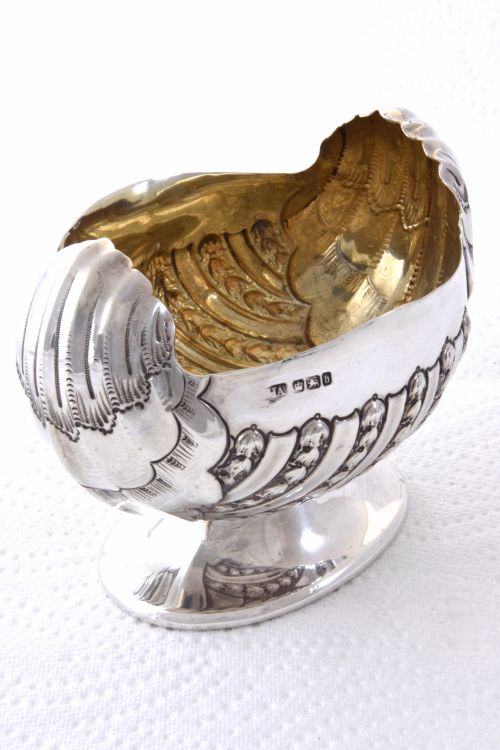 Victorian Silver Sugar Bowl 1900