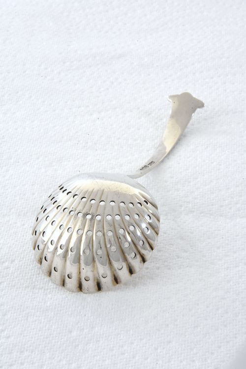 fig 4. Solid Silver Sugar Bowl & Sugar Sifter 1946