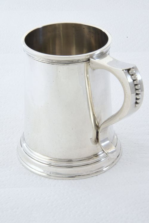fig 1. George V Christening Tankard – Mappin & Webb 1925
