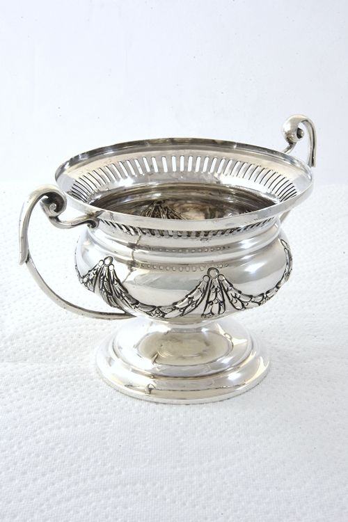 fig 2. Edwardian Silver Bowl – Asprey 1910
