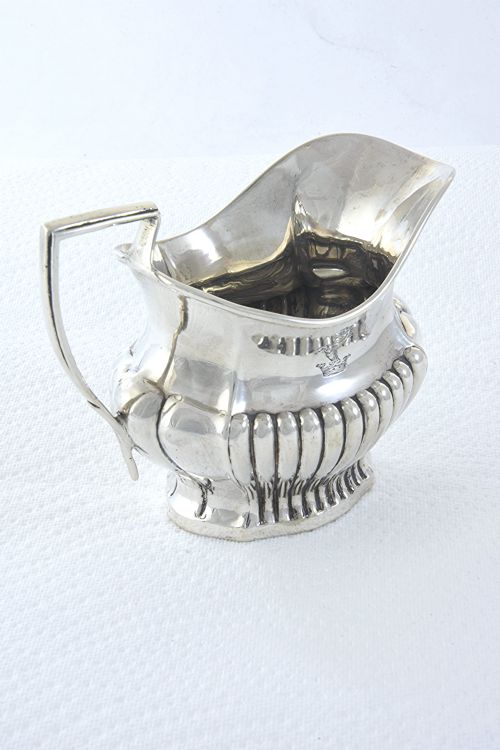fig 2. Victorian Silver Cream Jug 1900