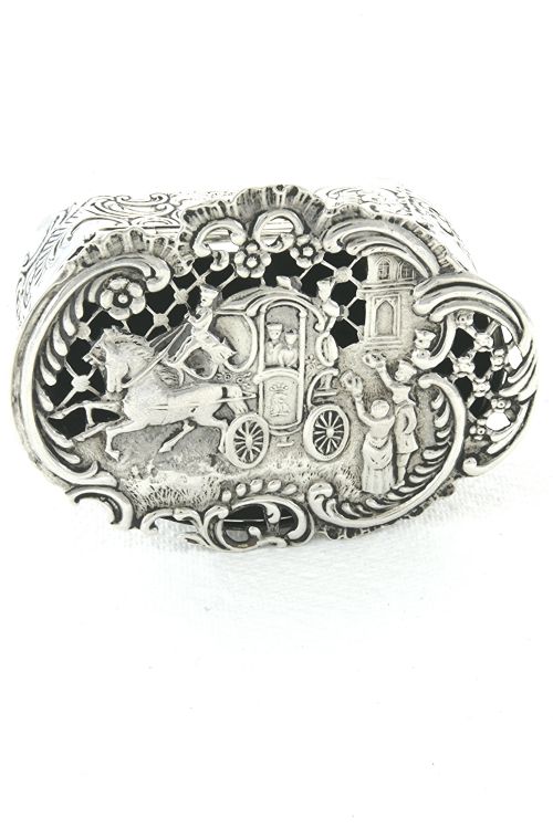 Edwardian Silver Potpourri Box - 1905