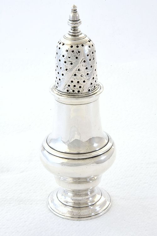 George III Silver Sugar Shaker 1763