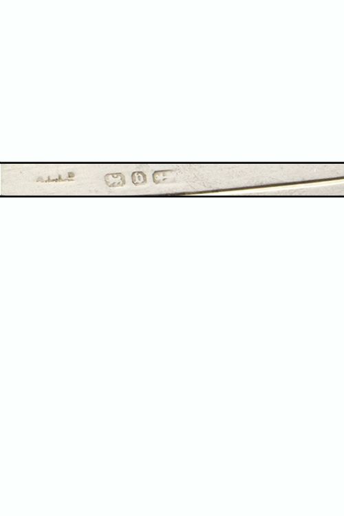 fig 3. Victorian Silver Bookmark (Sword) 1895