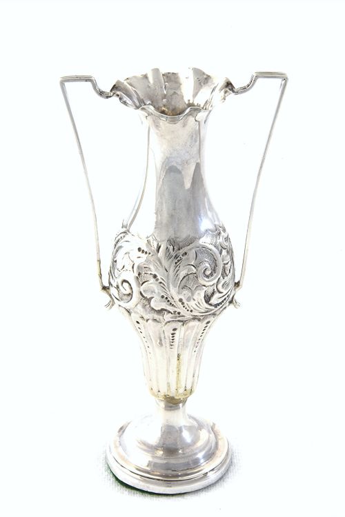 Victorian Silver Posy Vase – Chester 1900