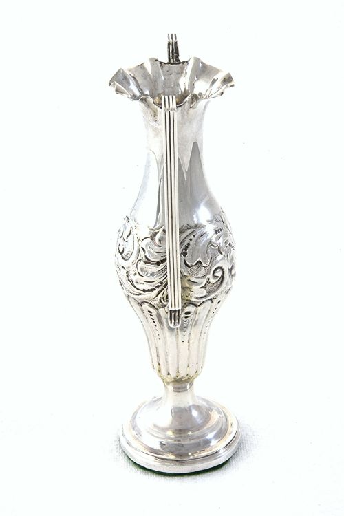 fig 2. Victorian Silver Posy Vase – Chester 1900