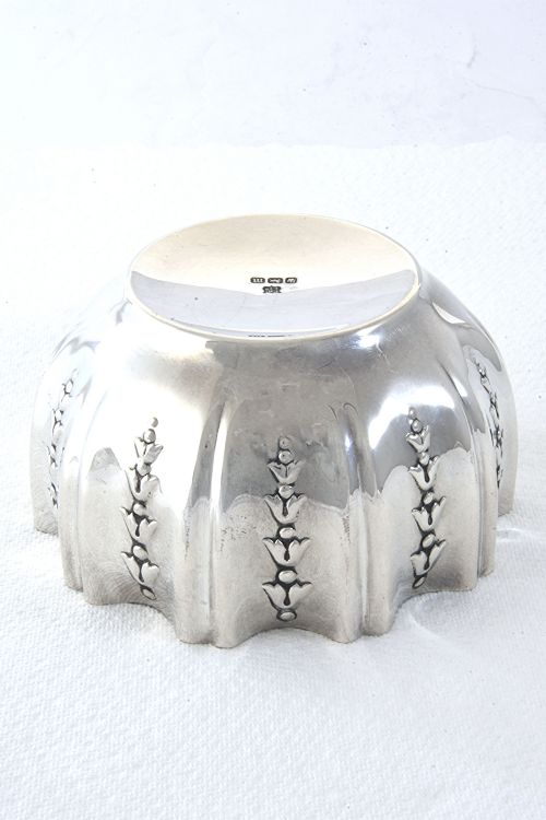 fig 2. Edwardian Silver Sugar Bowl 1904