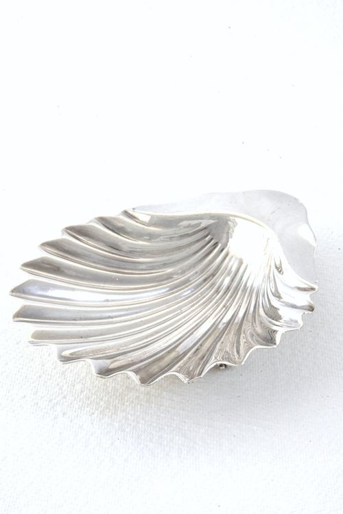 fig 2. Victorian Silver Scallop-Shaped Dish 1888