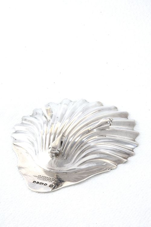 fig 3. Victorian Silver Scallop-Shaped Dish 1888