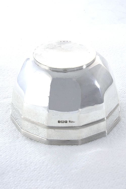 fig 3. Edwardian Silver Sugar Bowl 1905