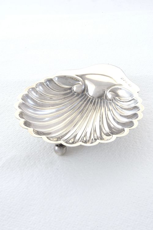 Victorian Silver Shell-shaped Dish 1898