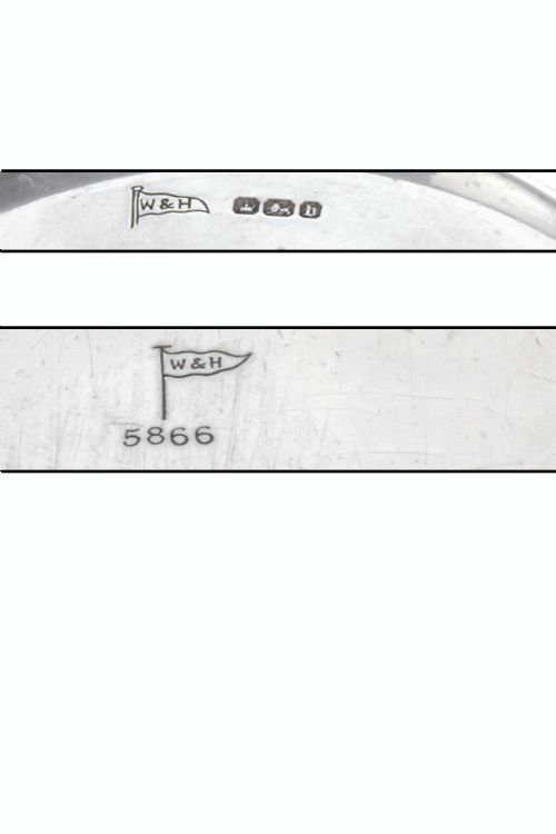 fig 2. Victorian Silver Pin Dish 1894