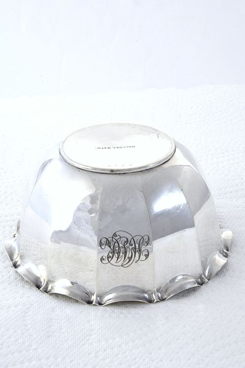 fig 2. George V Silver Sugar Bowl 1913