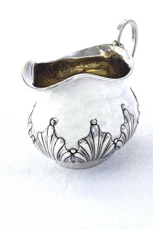 Edwardian Silver Cream Jug 1903