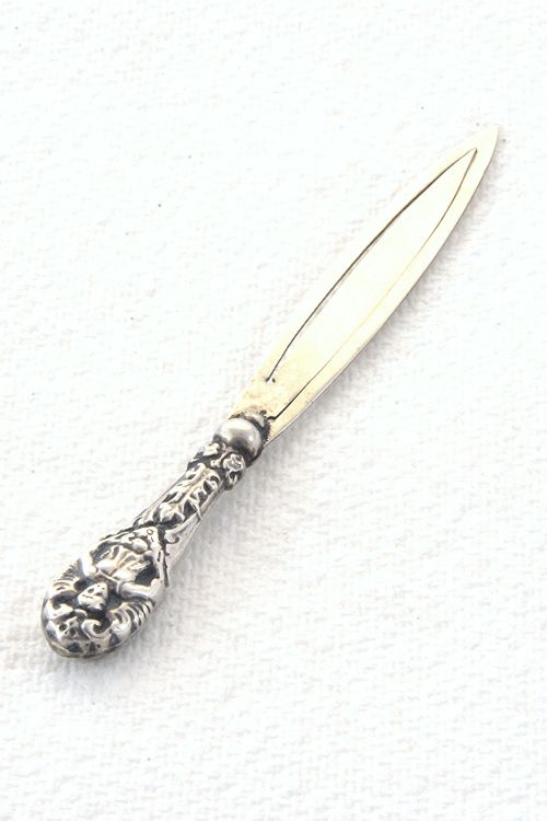 fig 2. Edwardian Silver Bookmark (Angel) 1903