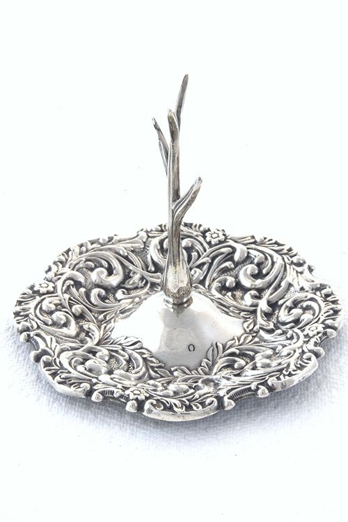fig 1. Edwardian Silver Ring Tree 1904
