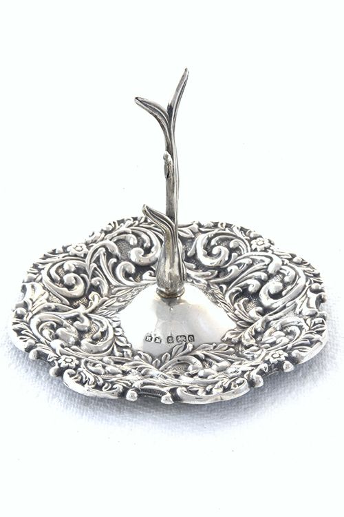fig 3. Edwardian Silver Ring Tree 1904