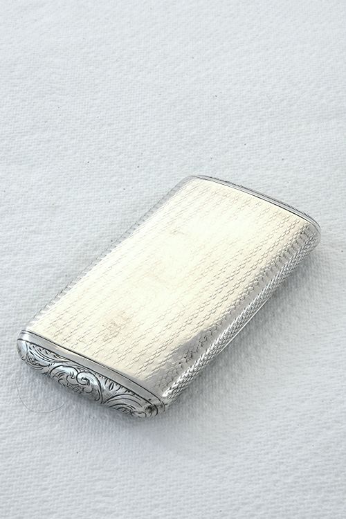 fig 4. Victorian Silver Snuff Box 1856