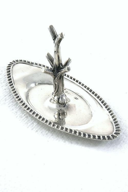 Edwardian Silver Ring Tree 1904