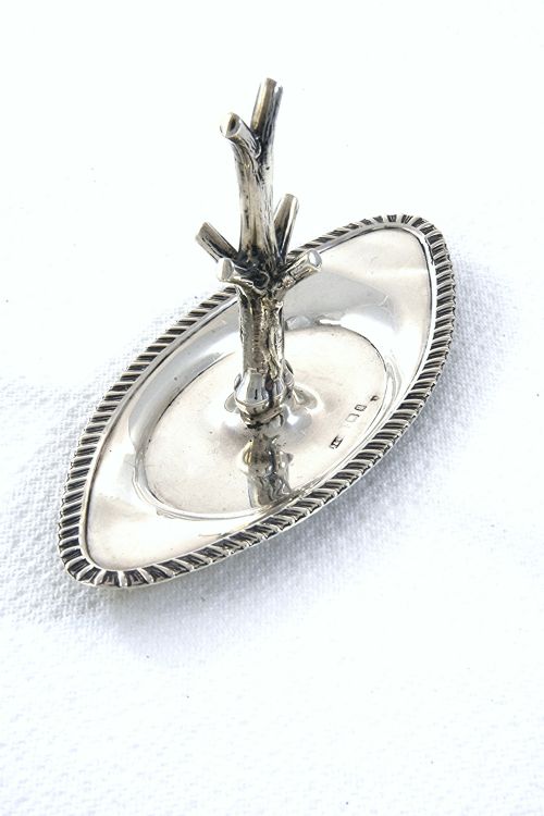 fig 1. Edwardian Silver Ring Tree 1904