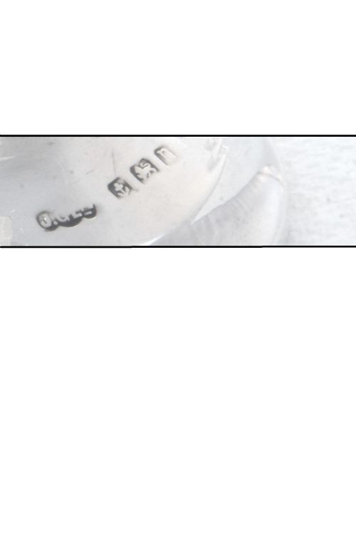 fig 4. George V Silver Trumpet Vase 1912